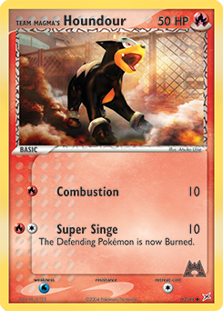 Team Magma's Houndour #62 Team Magma vs Team Aqua