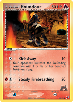 Team Magma's Houndour #63 Team Magma vs Team Aqua
