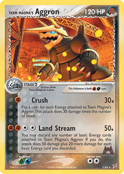 Team Magma's Aggron #7 PSA 10