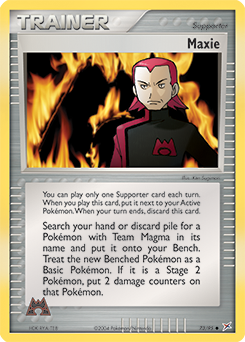Maxie #73 Team Magma vs Team Aqua