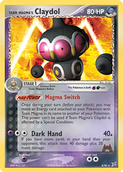 Team Magma's Claydol #8 Team Magma vs Team Aqua