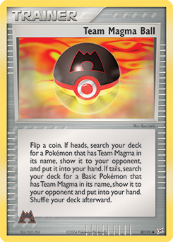 Team Magma Ball #80 Team Magma vs Team Aqua