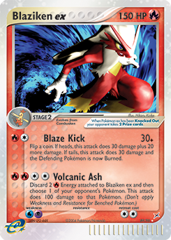 Blaziken ex #89 Team Magma vs Team Aqua