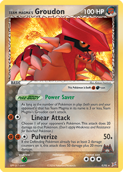 Team Magma's Groudon #9 Team Magma vs Team Aqua