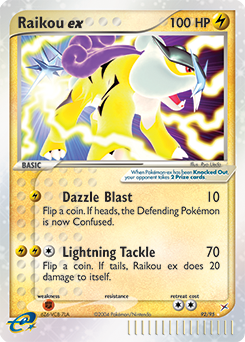 Raikou ex #92 Team Magma vs Team Aqua