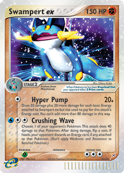 Swampert ex #95 Team Magma vs Team Aqua