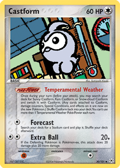Castform #30 Hidden Legends