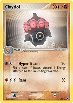Claydol Hidden Legends #31