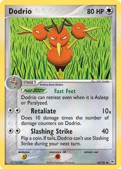 Dodrio #33 Hidden Legends
