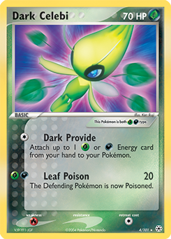 Dark Celebi #4 Hidden Legends