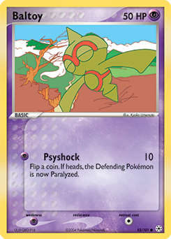 Baltoy #52 PSA 10