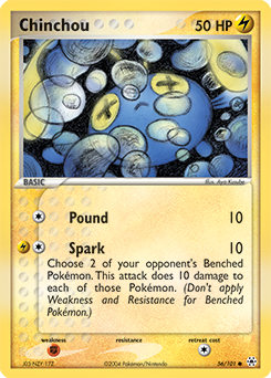 Chinchou #56 Hidden Legends