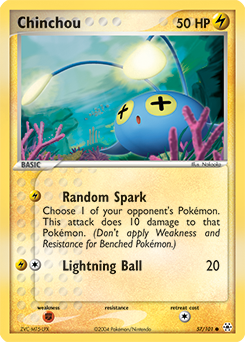 Chinchou #57 Hidden Legends