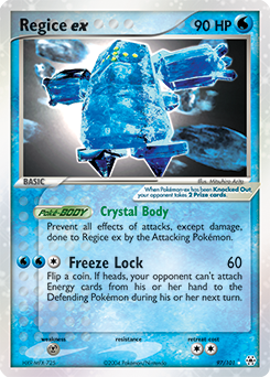 Regice ex #97 Hidden Legends