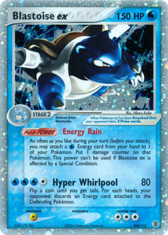 Blastoise ex #104 FireRed & LeafGreen