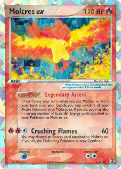 Moltres ex #115 FireRed & LeafGreen
