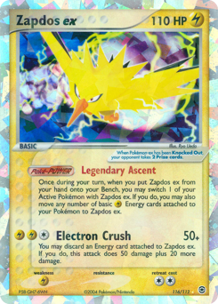 Zapdos ex #116 FireRed & LeafGreen