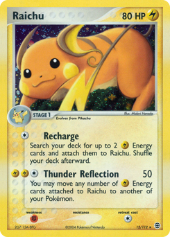 Raichu #12 FireRed & LeafGreen
