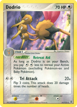 Dodrio #21 PSA 10