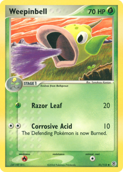 Weepinbell #51 FireRed & LeafGreen