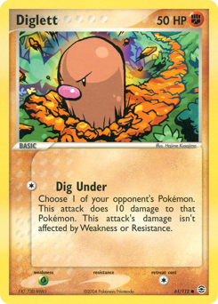 Diglett #61 FireRed & LeafGreen