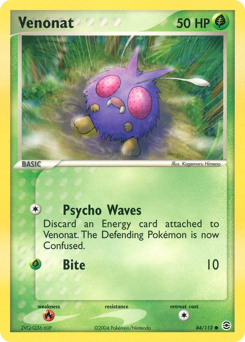 Venonat #84 FireRed & LeafGreen