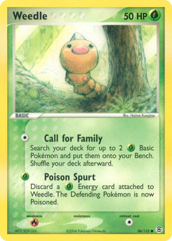 Weedle #86 PSA 10