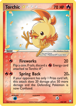 Torchic ★ #108 Team Rocket Returns