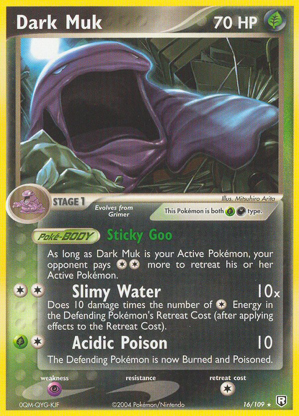 Dark Muk #16 Team Rocket Returns