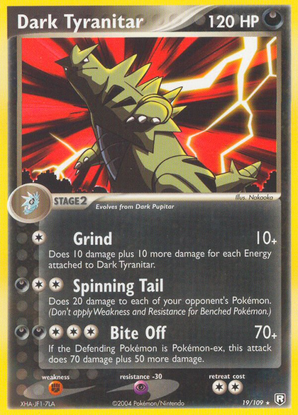 Dark Tyranitar #19 Team Rocket Returns