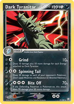 Dark Tyranitar #19 Team Rocket Returns