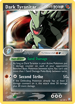 Dark Tyranitar #20 Team Rocket Returns