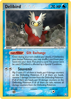 Delibird #21 Team Rocket Returns