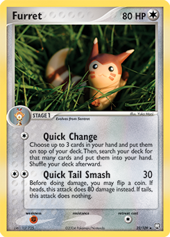 Furret #22 Team Rocket Returns