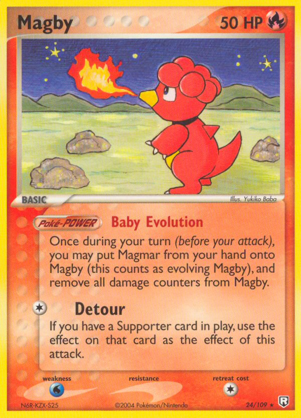 Magby #24 Team Rocket Returns