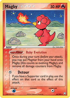Magby Team Rocket Returns #24
