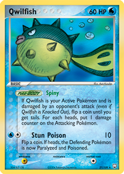 Qwilfish #27 Team Rocket Returns