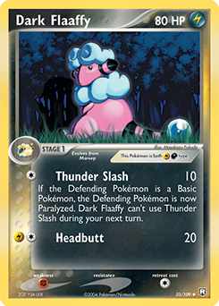 Dark Flaaffy #33 Team Rocket Returns