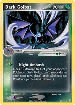 Dark Golbat #34 Team Rocket Returns