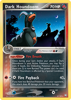 Dark Houndoom #37 Team Rocket Returns