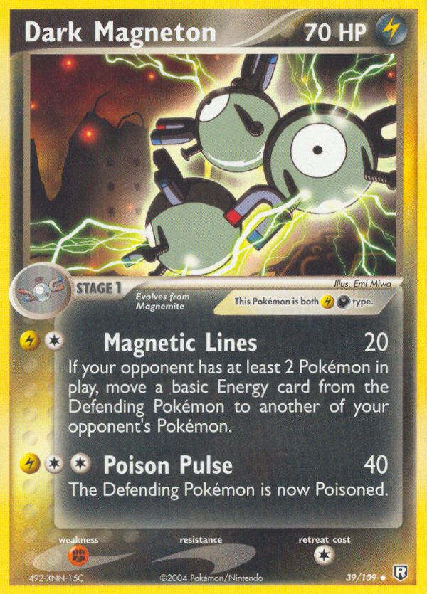 Dark Magneton #39 Team Rocket Returns