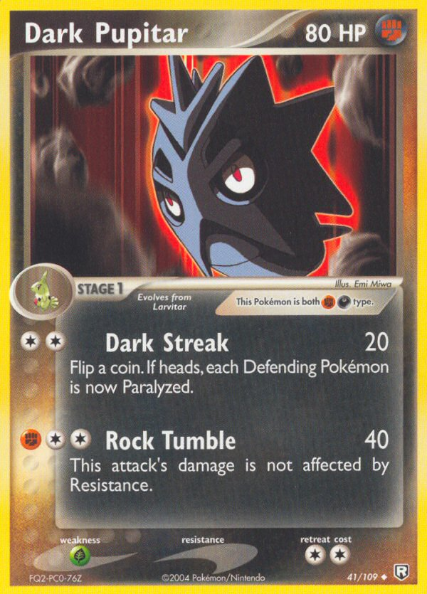 Dark Pupitar #41 Team Rocket Returns