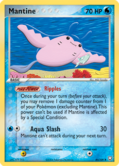 Mantine #45 Team Rocket Returns