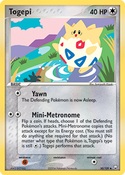 Togepi #50 Team Rocket Returns