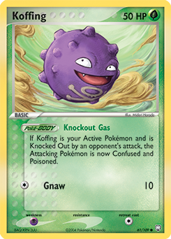 Koffing #61 Team Rocket Returns