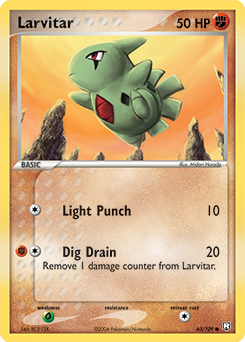 Larvitar #63 PSA 10