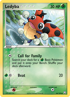 Ledyba #64 Team Rocket Returns