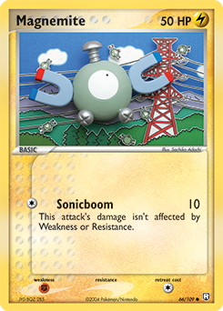 Magnemite #66 Team Rocket Returns