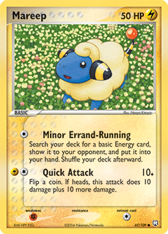 Mareep #67 Team Rocket Returns