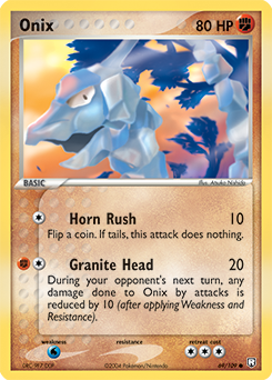 Onix #69 Team Rocket Returns